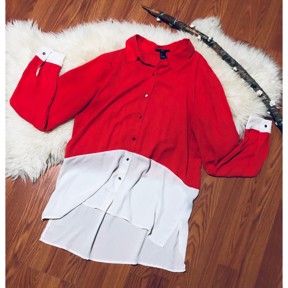 High low blouse